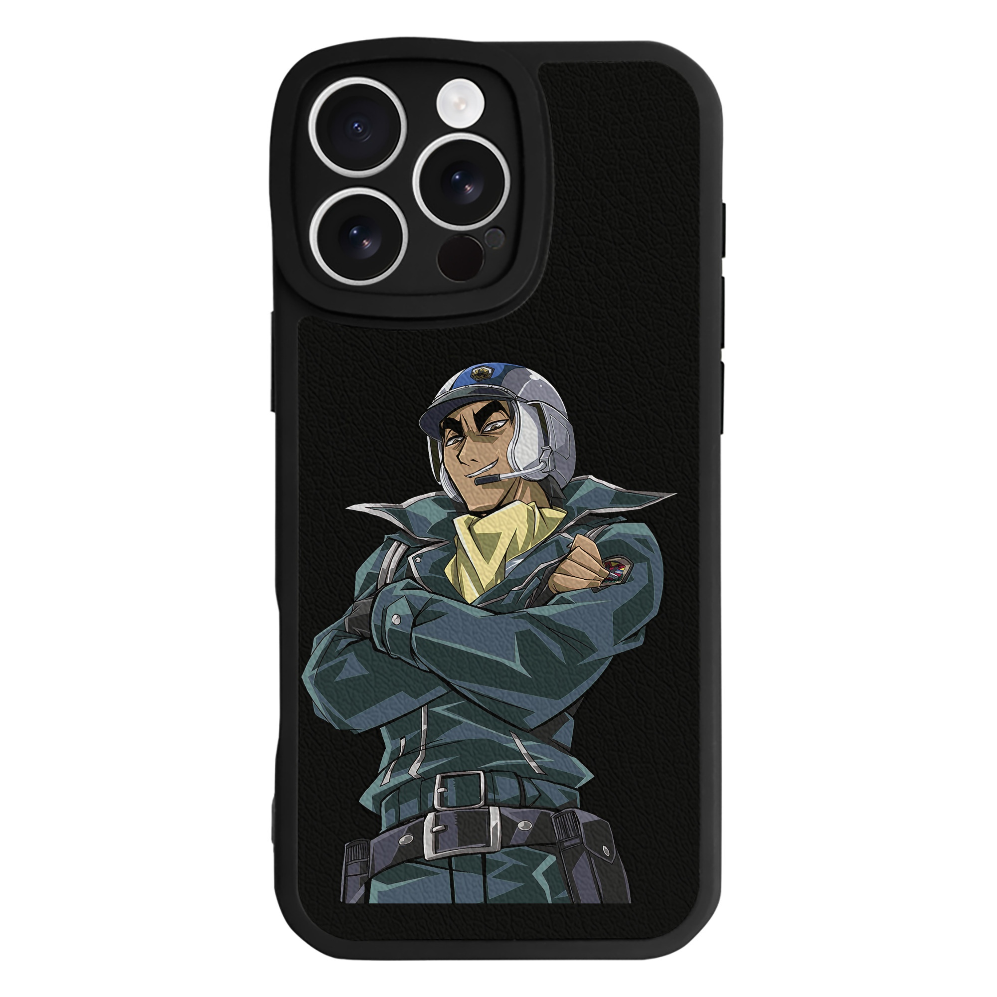 （画像用） 遊☆戯☆王 Yu-Gi-Oh! 【iPhone 16シリーズ対応】シリコンスマホケース（レザー調） 材質：シリコン